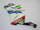 Blanco Rojo ABS Plástica Honda CBR 1000 RR 2004-2005