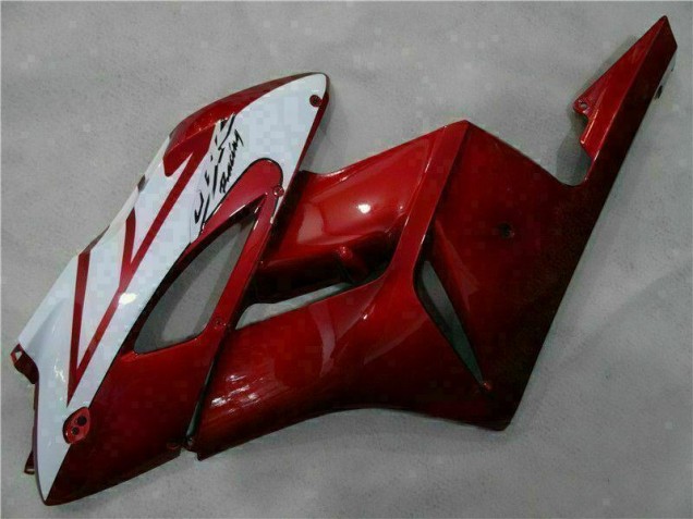 Blanco Rojo ABS Plástico Honda CBR 1000 RR 2004-2005