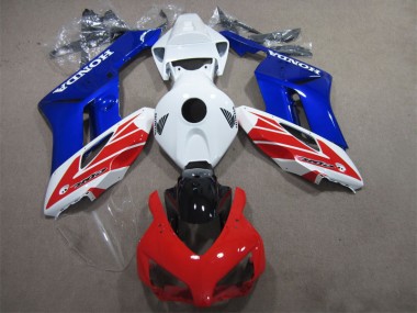 Blanco Rojo Azul Carenado Honda CBR 1000 RR 2004-2005