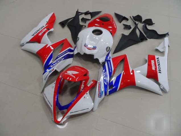 Blanco Rojo Azul Motul Carenado Honda CBR 600 RR 2007-2008 Blanco Rojo Azul Motul Carenado Honda CBR 600 RR 2007-2008