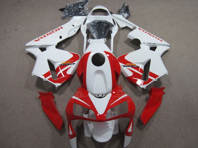 Blanco Rojo Carenado Honda CBR 600 RR 2003-2004