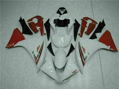 Blanco Rojo Carenado Yamaha R1 2009-2011