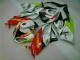 Blanco Rojo H. Energy Carenado Kawasaki ZX6R 2009-2012 Blanco Rojo H. Energy Carenado Kawasaki ZX6R 2009-2012