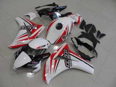 Blanco Rojo HRC Carenado Honda CBR 1000 RR 2008-2011