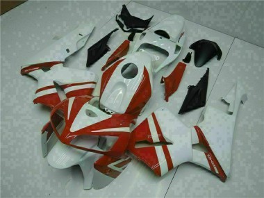 Blanco Rojo Kit Carenado Honda CBR 600 RR 2005-2006