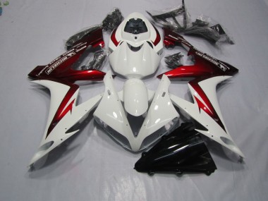 Blanco Rojo Kits Carenado Honda CBR 1000 RR 2004-2005