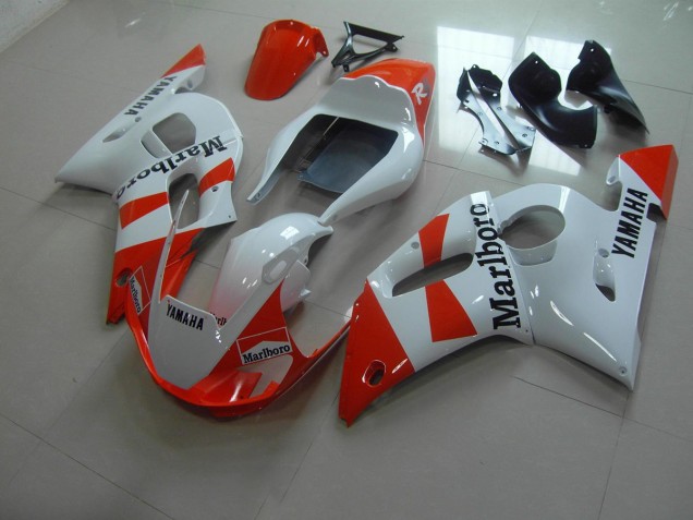 Blanco Rojo Marlboro Carenado Yamaha R6 1998-2002 Blanco Rojo Marlboro Carenado Yamaha R6 1998-2002