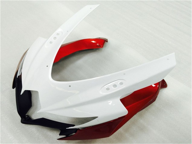 Blanco Rojo Negro Carenado Suzuki GSXR 600 / 750 K8 2008-2010 Blanco Rojo Negro Carenado Suzuki GSXR 600 / 750 K8 2008-2010