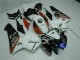 Blanco Rojo Negro Lee Carenado Honda CBR 600 RR 2005-2006 Blanco Rojo Negro Lee Carenado Honda CBR 600 RR 2005-2006