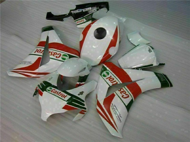 Blanco Rojo Plástica Honda CBR 1000 RR 2008-2011 Blanco Rojo Plástica Honda CBR 1000 RR 2008-2011