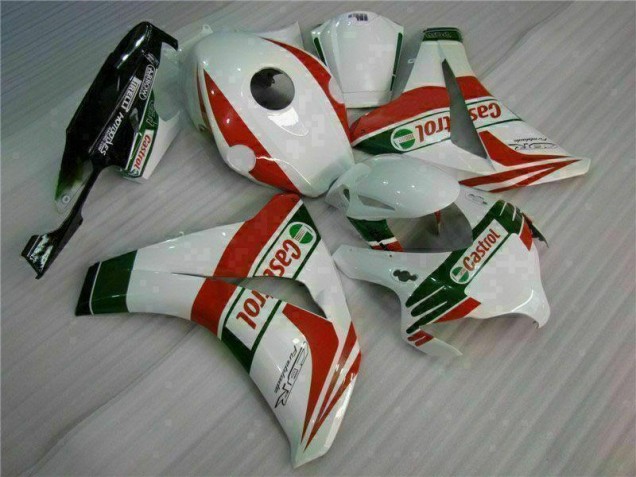 Blanco Rojo Plástica Honda CBR 1000 RR 2008-2011 Blanco Rojo Plástica Honda CBR 1000 RR 2008-2011