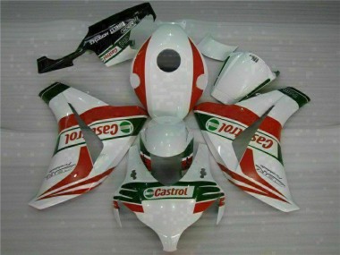 Blanco Rojo Plástica Honda CBR 1000 RR 2008-2011