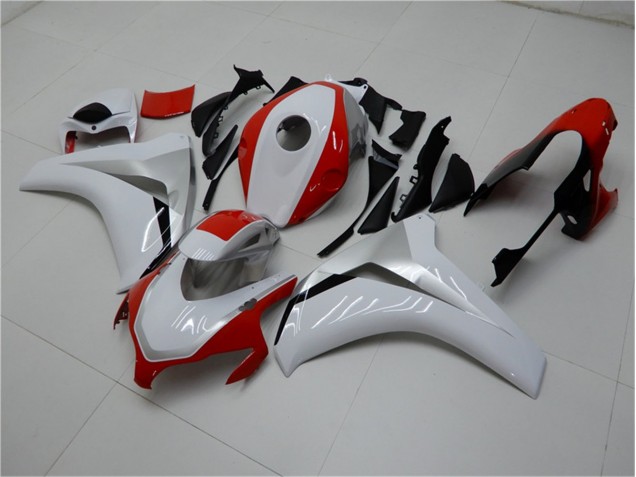 Blanco Rojo Plástico Honda CBR 1000 RR 2008-2011