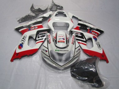 Blanco Rojo Rizoma Playboy Carenado Suzuki GSXR 1000 K1 2000-2002