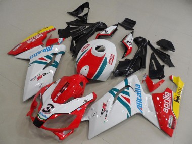 Blanco Rojo Verde Carenado Aprilia RS 125 2006-2011