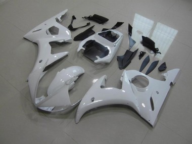 Blanco Sin Calcomanías Carenado Yamaha R6 2003-2005