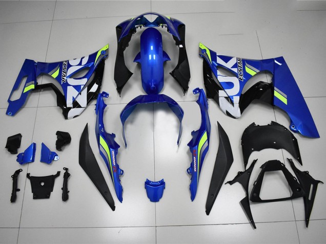Blanco Verde Carenado Suzuki GSXR 1000 2017-2023 Blanco Verde Carenado Suzuki GSXR 1000 2017-2023