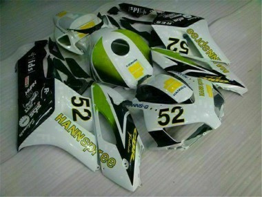 Blanco Verde Hannspree 52 Carenado & Plástico Honda CBR 1000 RR 2004-2005