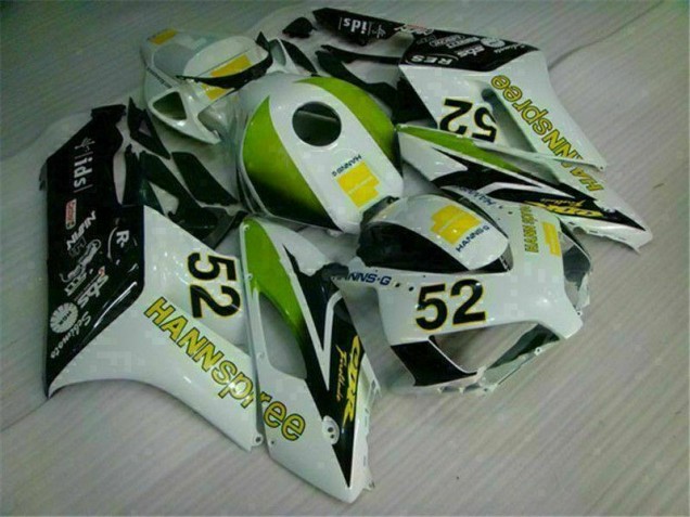 Blanco Verde Hannspree 52 Carenado & Plástico Honda CBR 1000 RR 2004-2005
