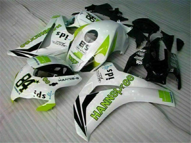 Blanco Verde Hannspree 84 Carenado Honda CBR 1000 RR 2008-2011
