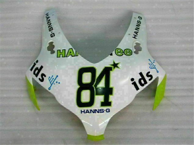 Blanco Verde Hannspree 84 Carenado Honda CBR 1000 RR 2008-2011