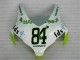 Blanco Verde Hannspree 84 Carenado Honda CBR 1000 RR 2008-2011