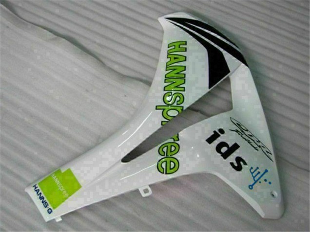 Blanco Verde Hannspree 84 Carenado Honda CBR 1000 RR 2008-2011