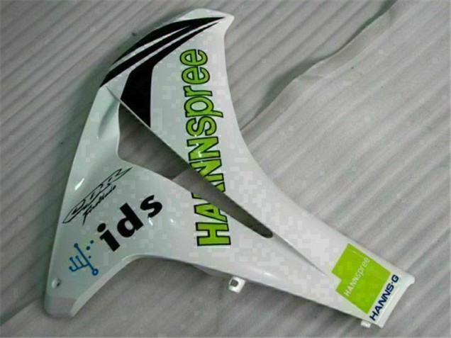 Blanco Verde Hannspree 84 Carenado Honda CBR 1000 RR 2008-2011