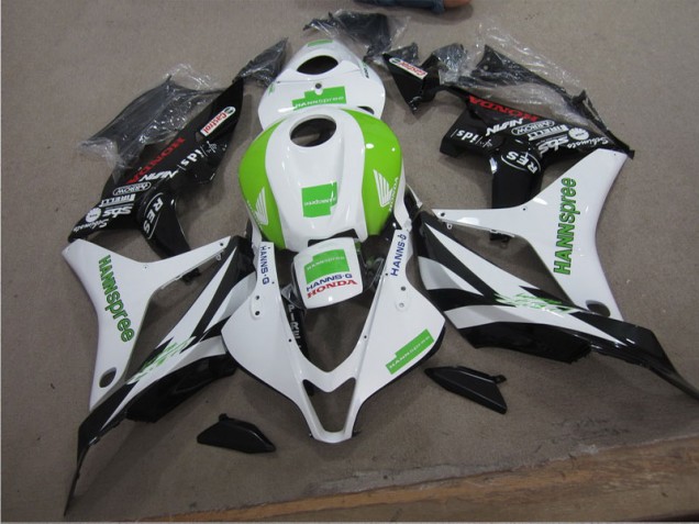 Blanco Verde Hannspree Carenado Honda CBR 1000 RR 2004-2005