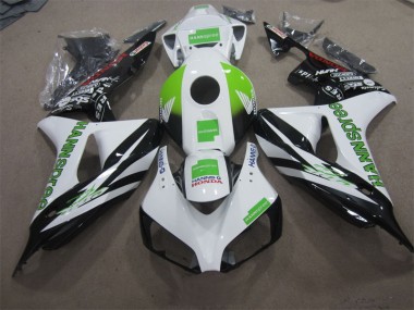 Blanco Verde Hannspree Carenado Honda CBR 1000 RR 2006-2007