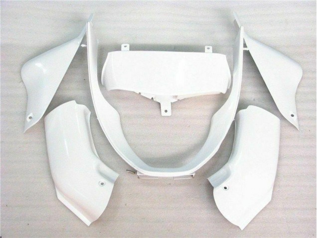 Brillante Blanco Carenado Kawasaki ZX6R 2000-2002 Brillante Blanco Carenado Kawasaki ZX6R 2000-2002