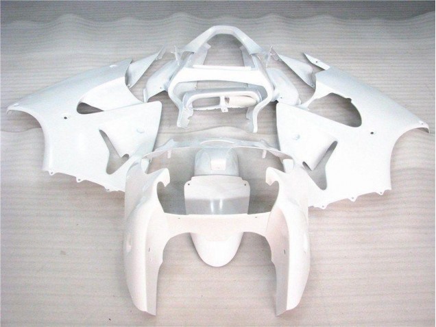 Brillante Blanco Carenado Kawasaki ZX6R 2000-2002 Brillante Blanco Carenado Kawasaki ZX6R 2000-2002