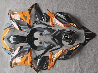 Brillante Naranja Negro Carenado Kawasaki EX650 2017-2019