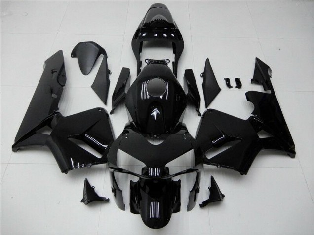Brillante Negro ABS Kits Carenado Honda CBR 600 RR 2003-2004
