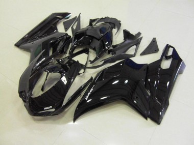 Brillante Negro Carenado Ducati 848 1098 1198 2007-2014