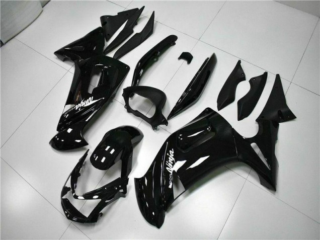 Brillante Negro Carenado Kawasaki EX650 2006-2008
