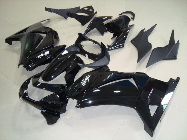Brillante Negro Carenado Kawasaki ZX 250R 2008-2012 Brillante Negro Carenado Kawasaki ZX 250R 2008-2012