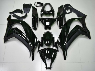 Brillante Negro Carenado Kawasaki ZX10R 2011-2015