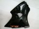 Brillante Negro Carenado Kawasaki ZX6R 2000-2002 Brillante Negro Carenado Kawasaki ZX6R 2000-2002