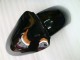 Brillante Negro Carenado Kawasaki ZX6R 2000-2002 Brillante Negro Carenado Kawasaki ZX6R 2000-2002