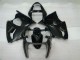 Brillante Negro Carenado Kawasaki ZX6R 2000-2002 Brillante Negro Carenado Kawasaki ZX6R 2000-2002