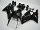Brillante Negro Carenado Kawasaki ZX6R 2003-2004