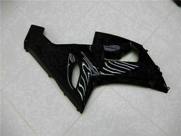 Brillante Negro Carenado Kawasaki ZX6R 2005-2006 Brillante Negro Carenado Kawasaki ZX6R 2005-2006