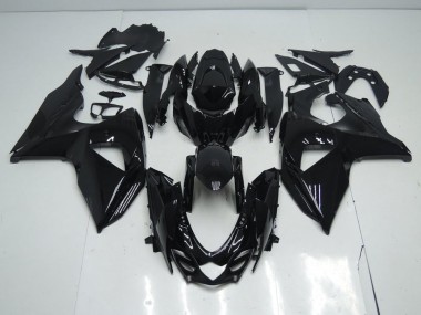 Brillante Negro Carenado Suzuki GSXR 1000 K9 2009-2016
