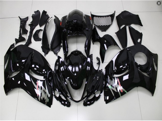 Brillante Negro Carenado Suzuki GSXR 1300 Hayabusa 2008-2019 Brillante Negro Carenado Suzuki GSXR 1300 Hayabusa 2008-2019