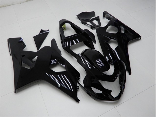 Brillante Negro Carenado Suzuki GSXR 600 / 750 K4 2004-2005