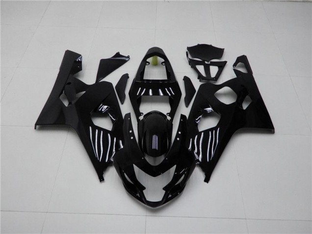 Brillante Negro Carenado Suzuki GSXR 600 / 750 K4 2004-2005