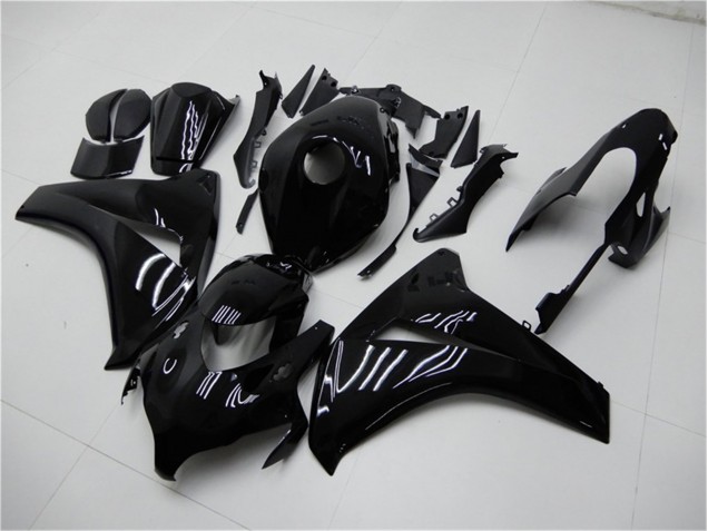 Brillante Negro Carenados Honda CBR 1000 RR 2008-2011 Brillante Negro Carenados Honda CBR 1000 RR 2008-2011