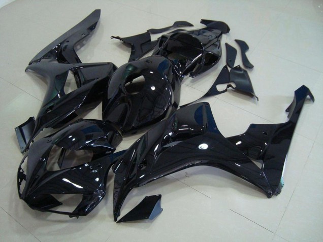 Brillante Negro Carrocería Honda CBR 1000 RR 2006-2007 Brillante Negro Carrocería Honda CBR 1000 RR 2006-2007