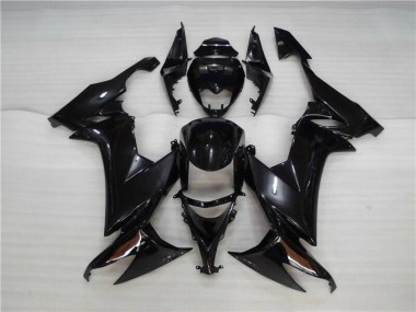 Brillante Negro Carrocería Kawasaki ZX10R 2008-2010